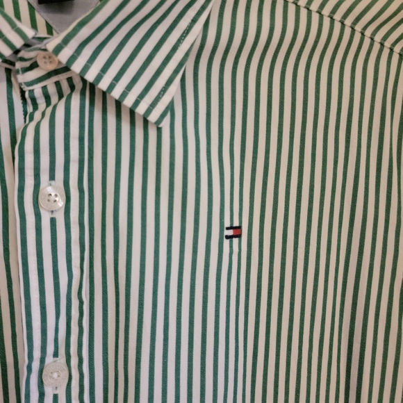 Striped Tommy Hilfiger Button Up - Picture 4 of 4